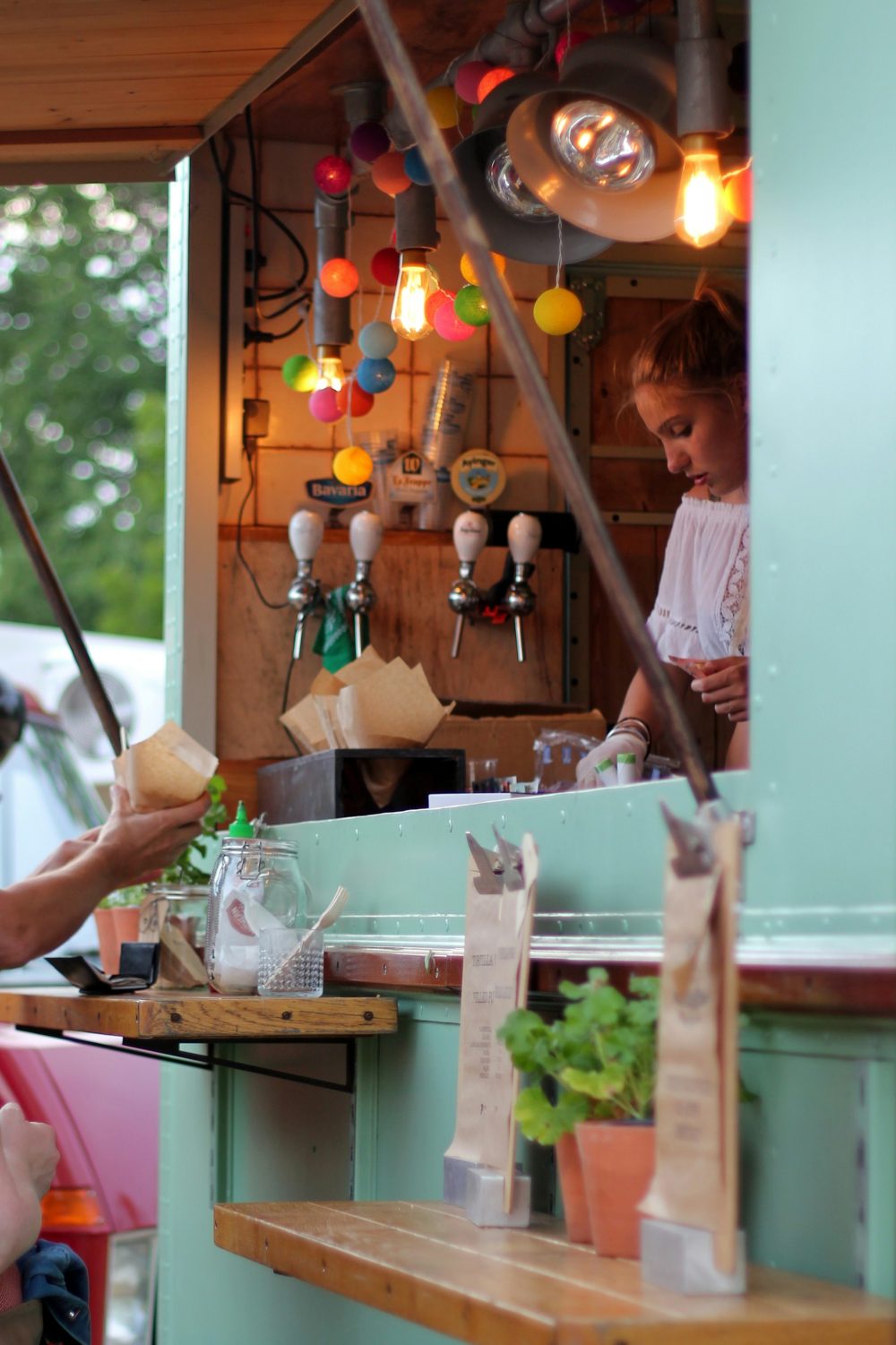 Outdoor Food Stall